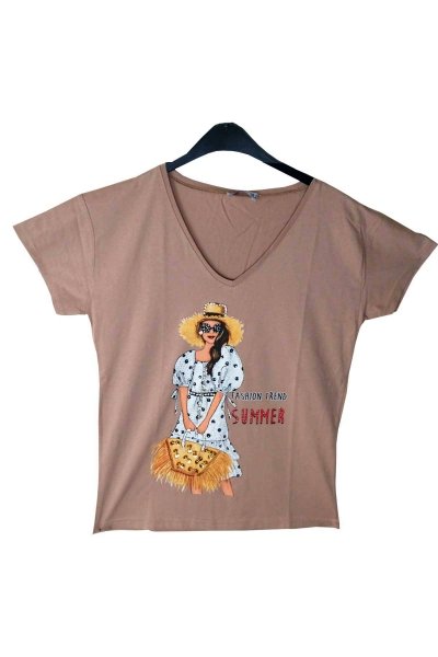 Summer - Kız Baskılı Tişört